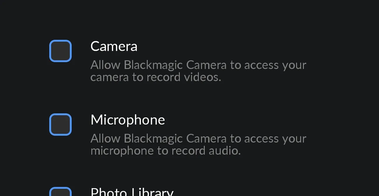 Black Magic Camera Privacy Guide | Permissions And Security Settings